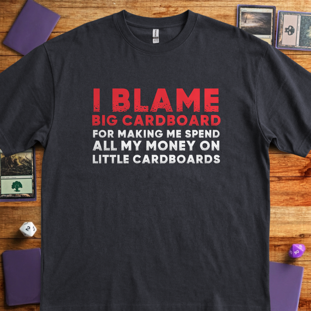 I Blame Big Cardboard - Black
