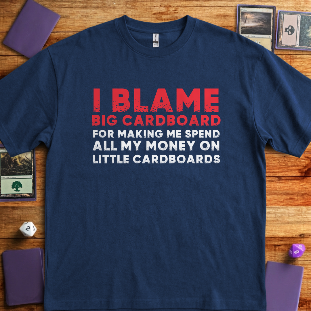 I Blame Big Cardboard - Navy
