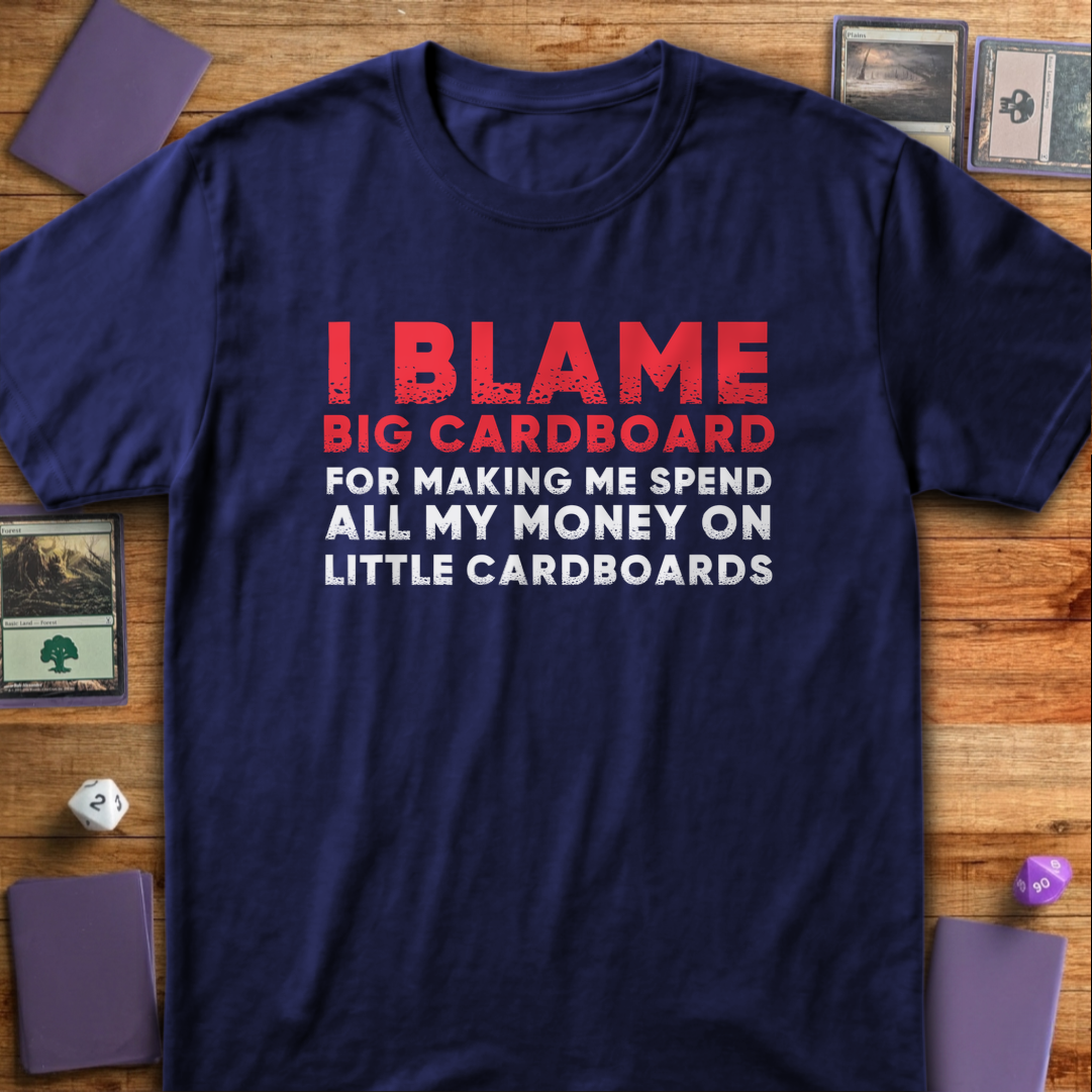 I Blame Big Cardboard - Navy