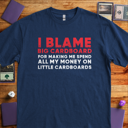 I Blame Big Cardboard - Navy