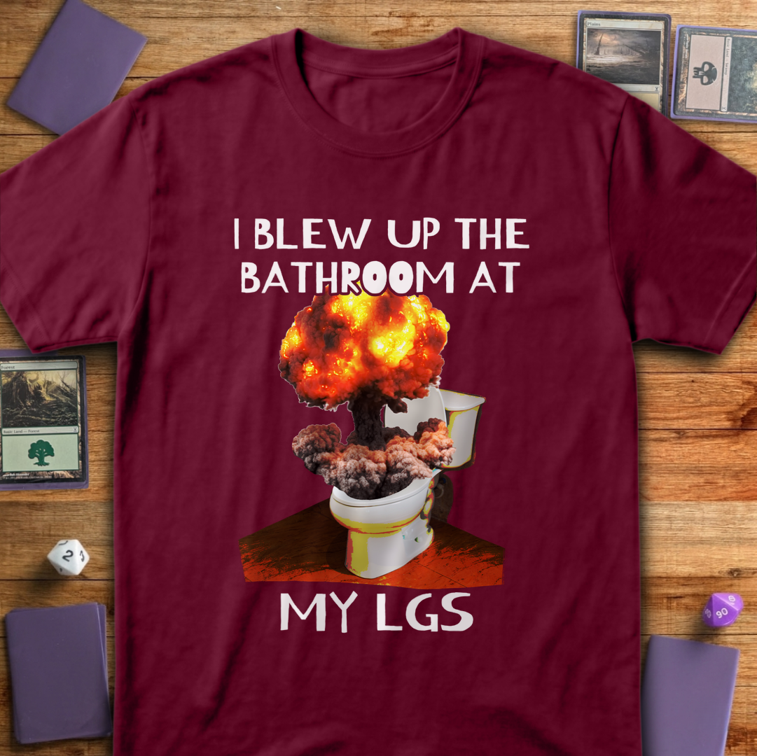 I Blew Up the Bathroom - Maroon