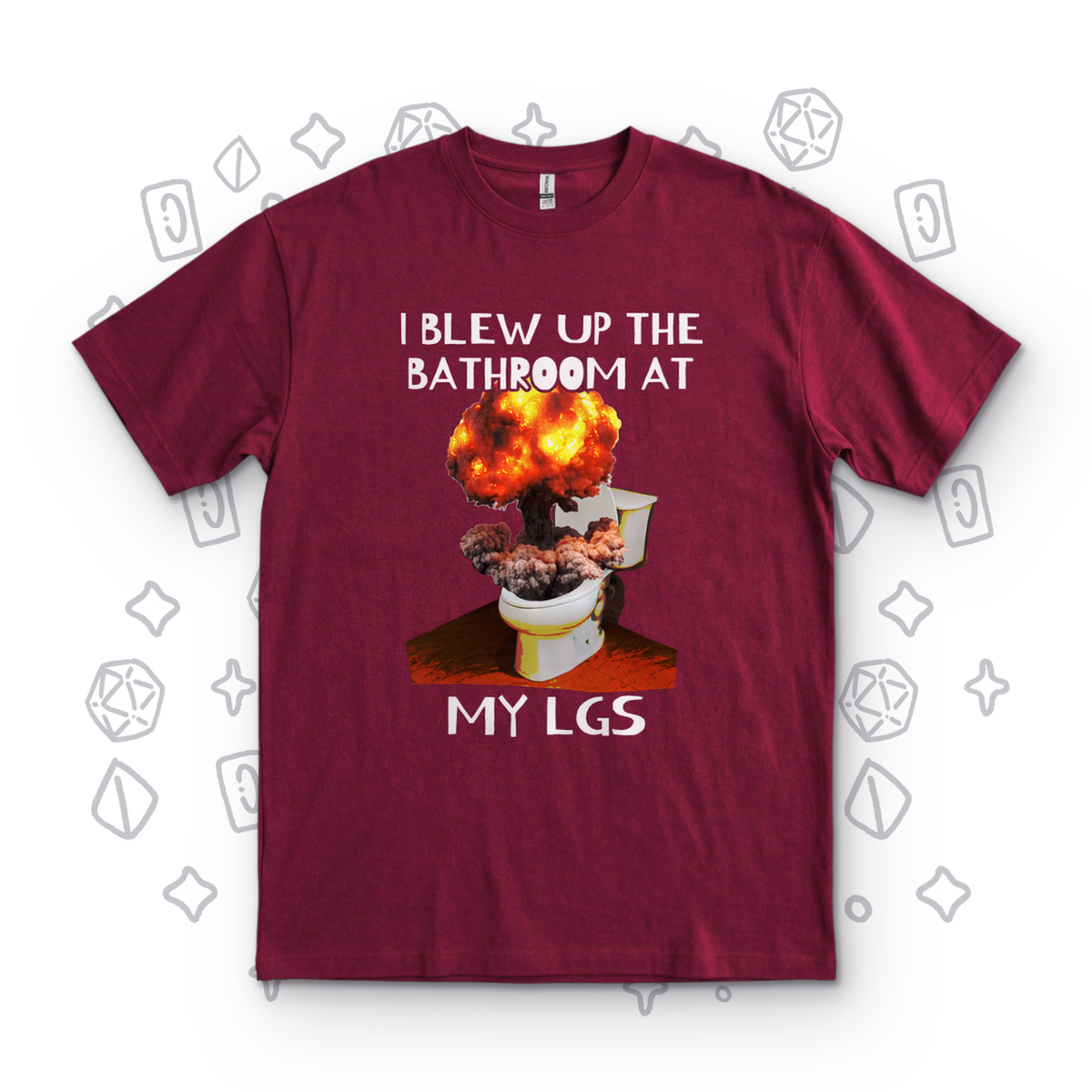 I Blew Up the Bathroom - Maroon