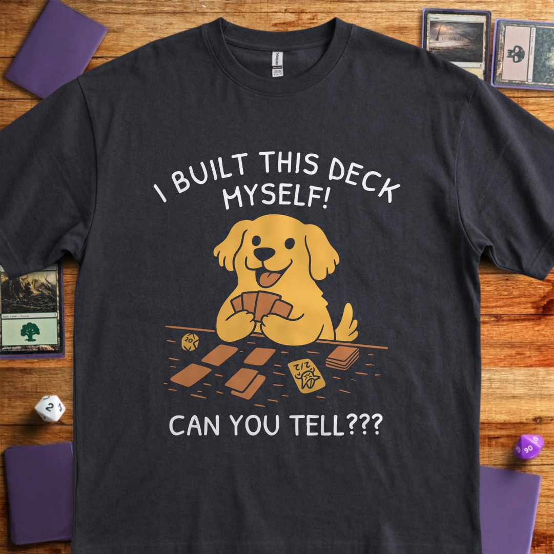 I Built this Deck Myself - Black