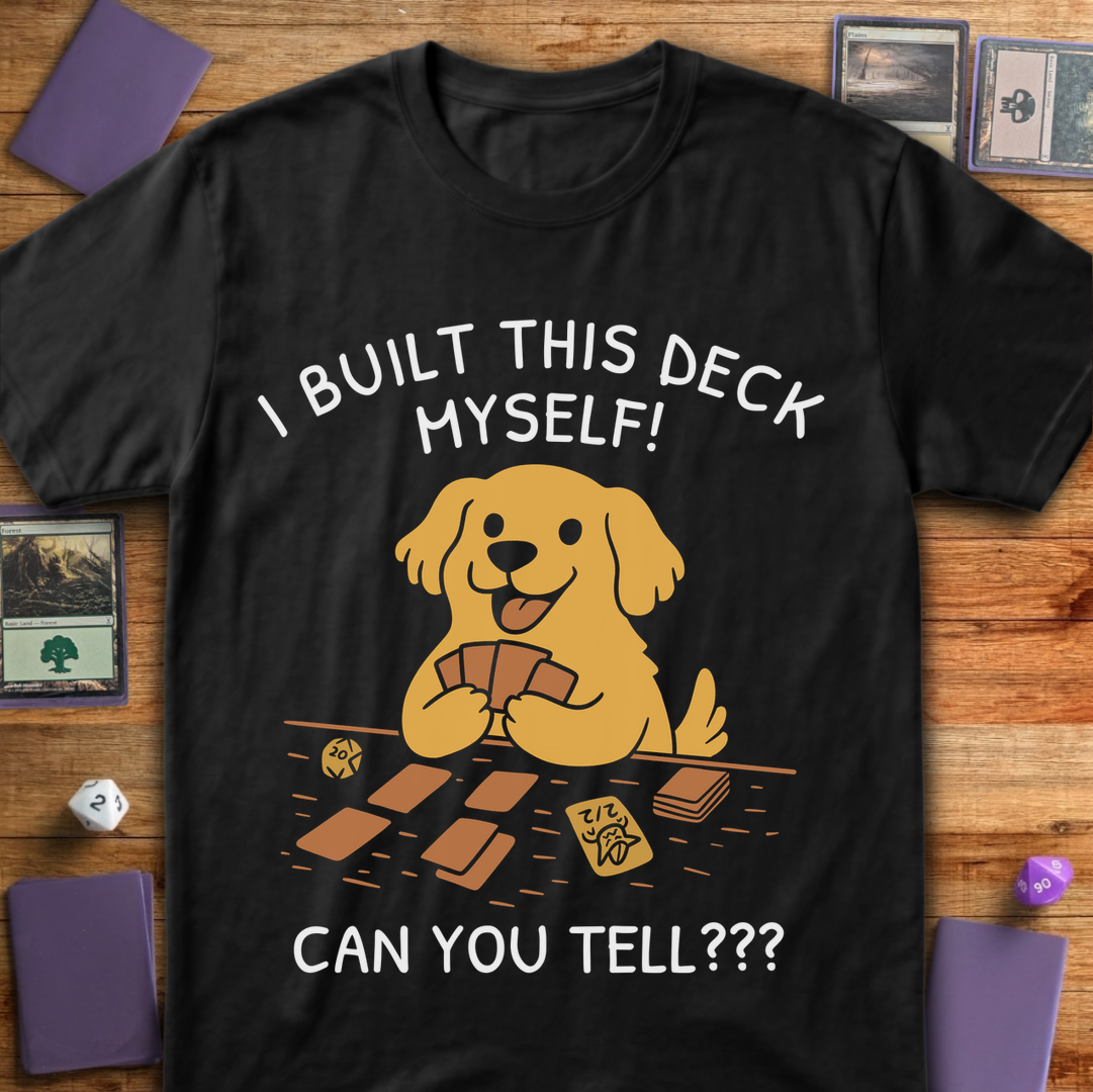 I Built this Deck Myself - Black