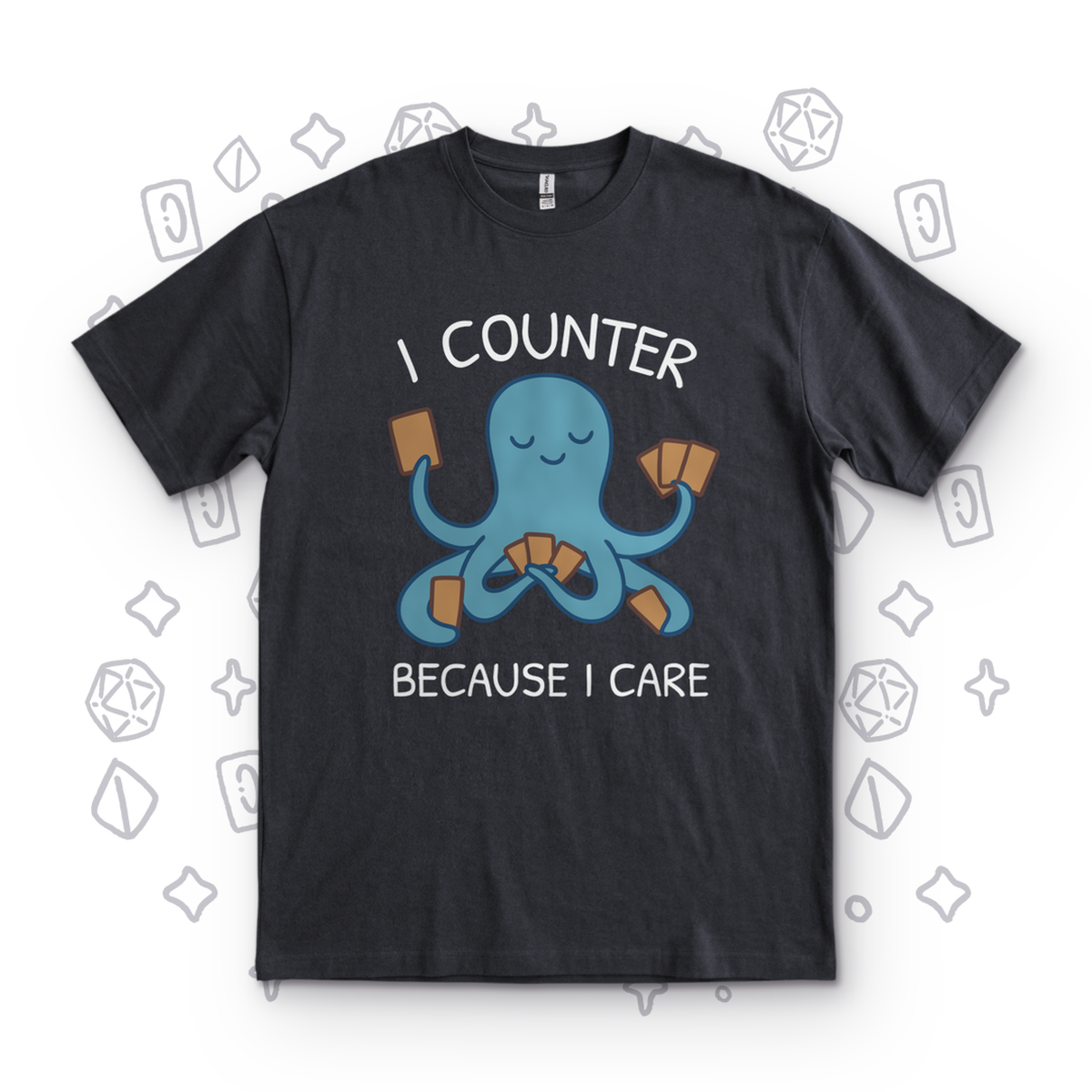 I Counter Because I Care - Black