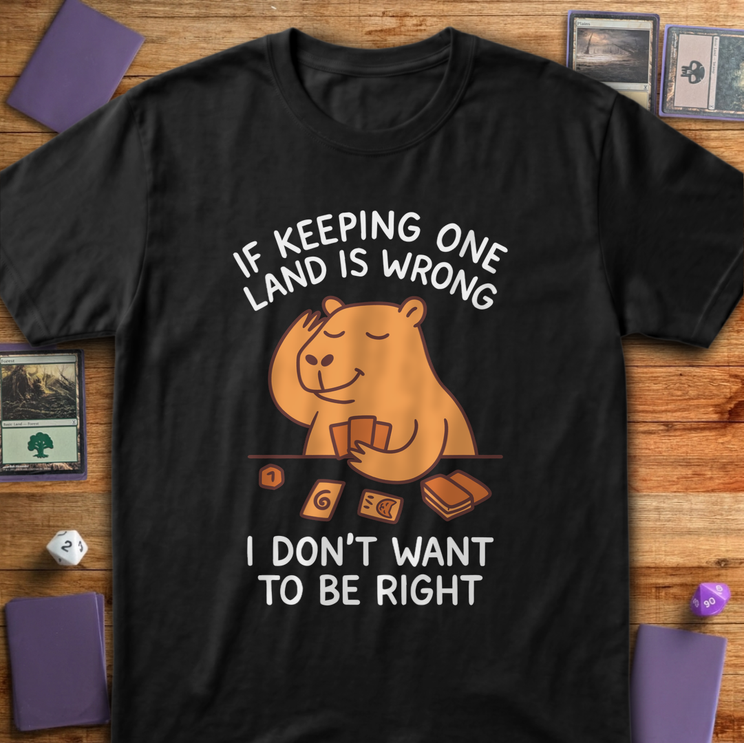 I Don't Want to Be Right - Black