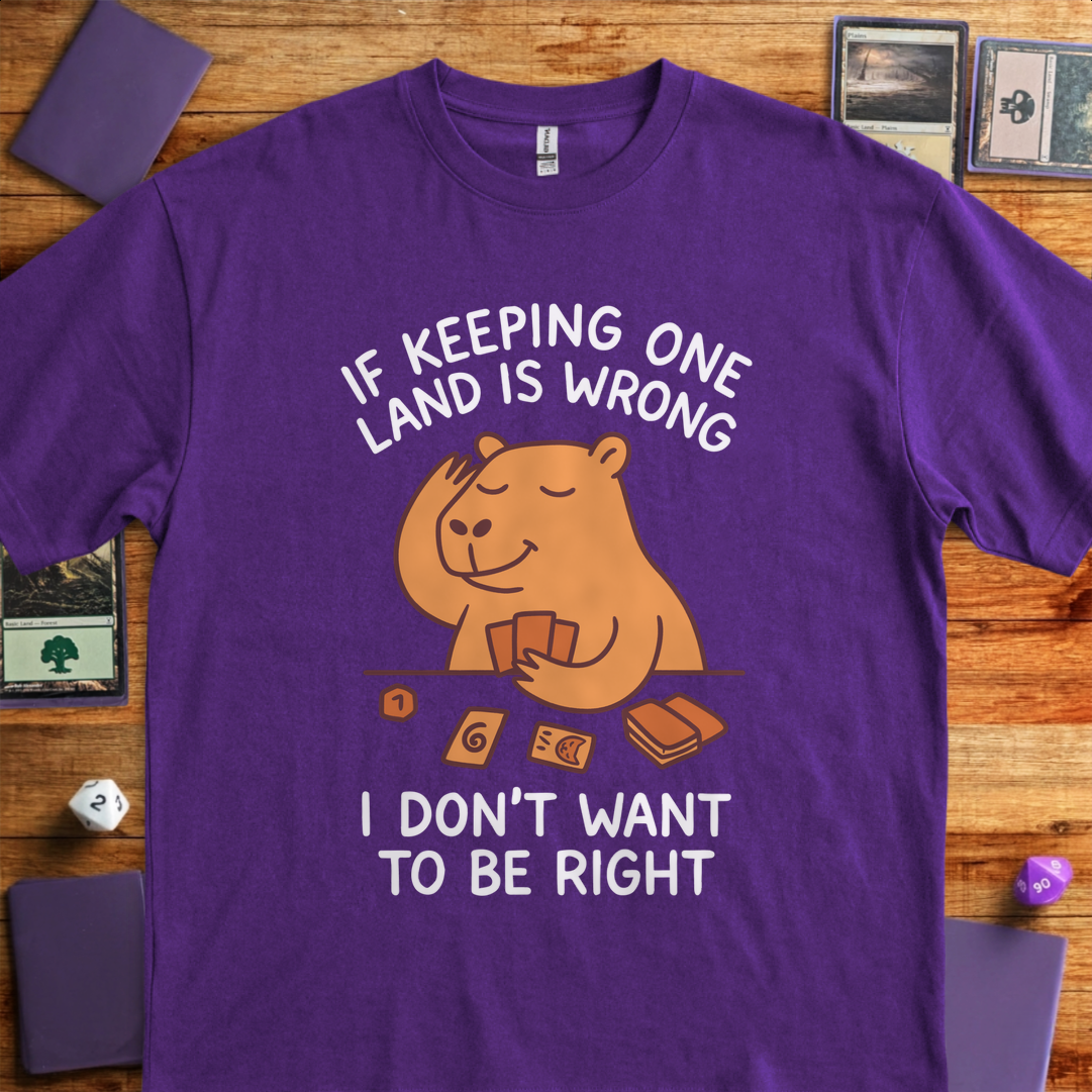 I Don't Want to Be Right - Purple
