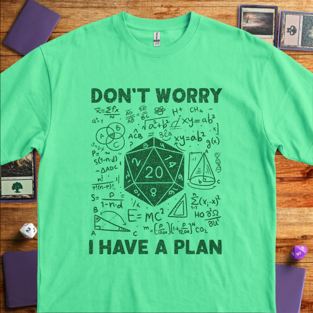 I Have a Plan - Mint Green