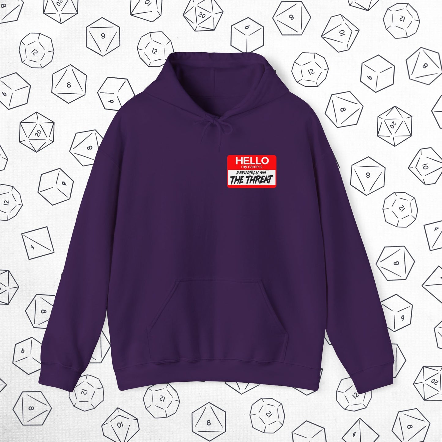 Definitely NOT the Threat Hoodie