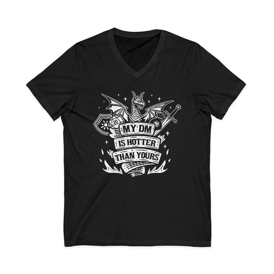 My DM is Hotter V-Neck Tee