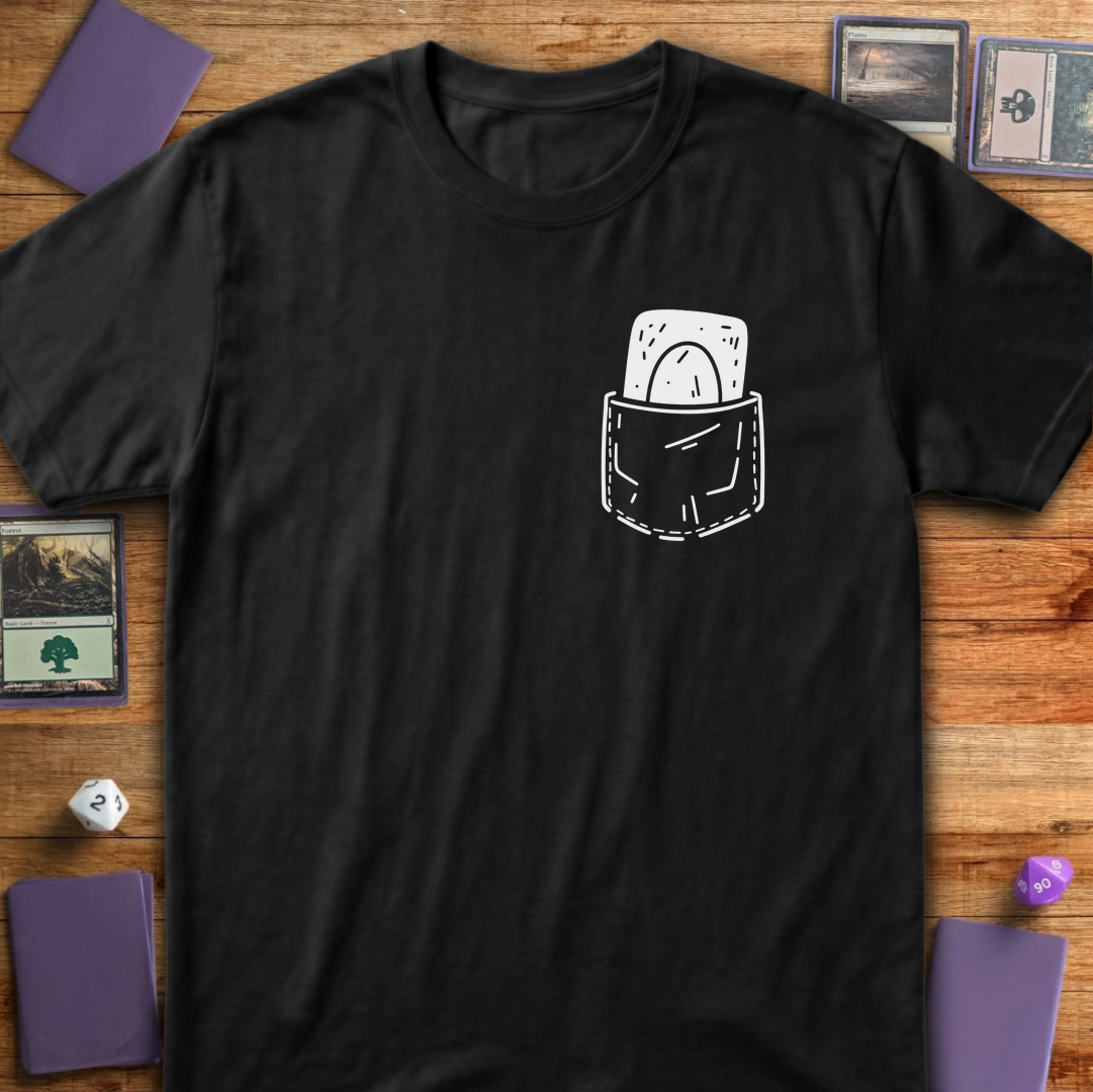 I Keep That Thang on Me - Card Back Print - Black