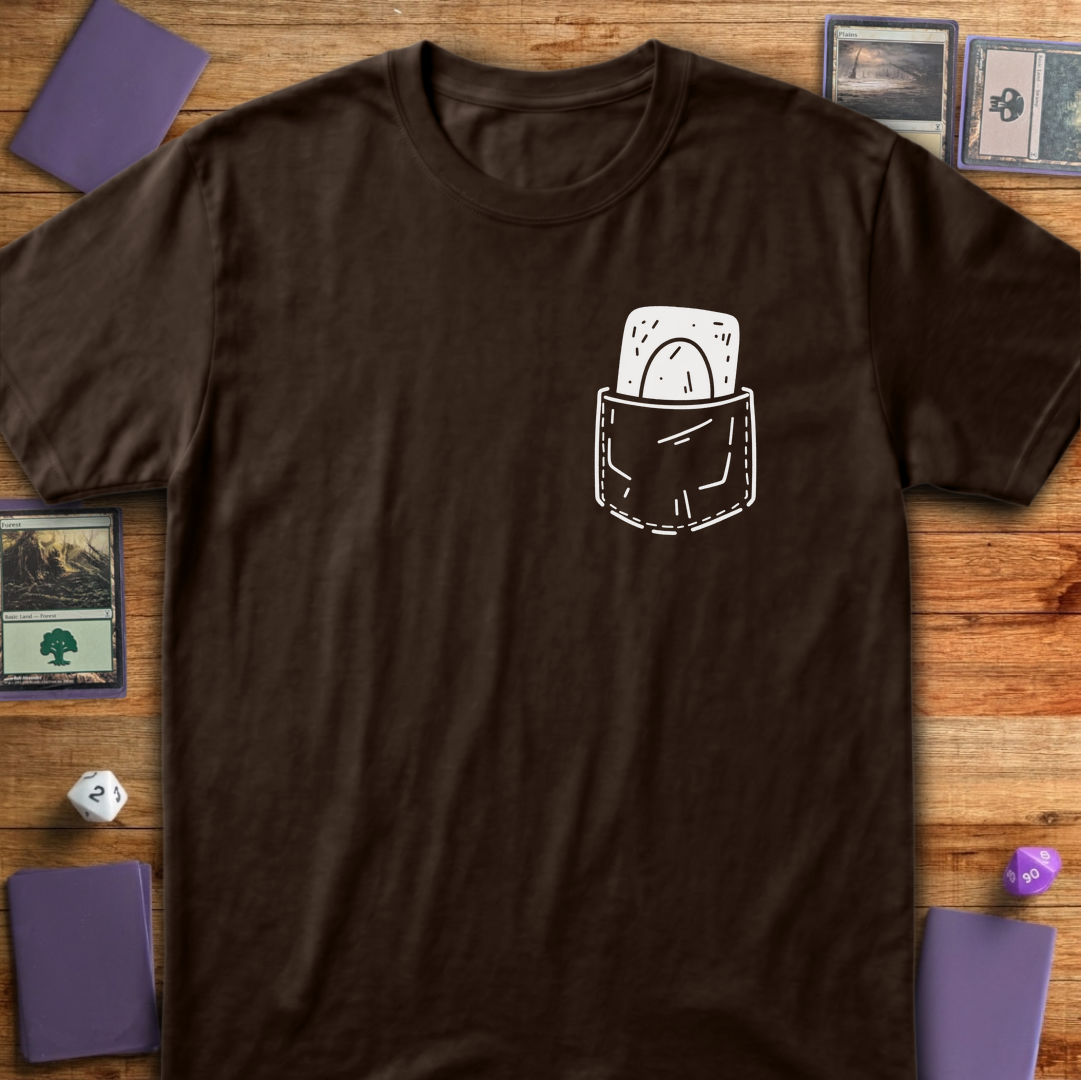 I Keep That Thang on Me - Card Back Print - Dark Chocolate