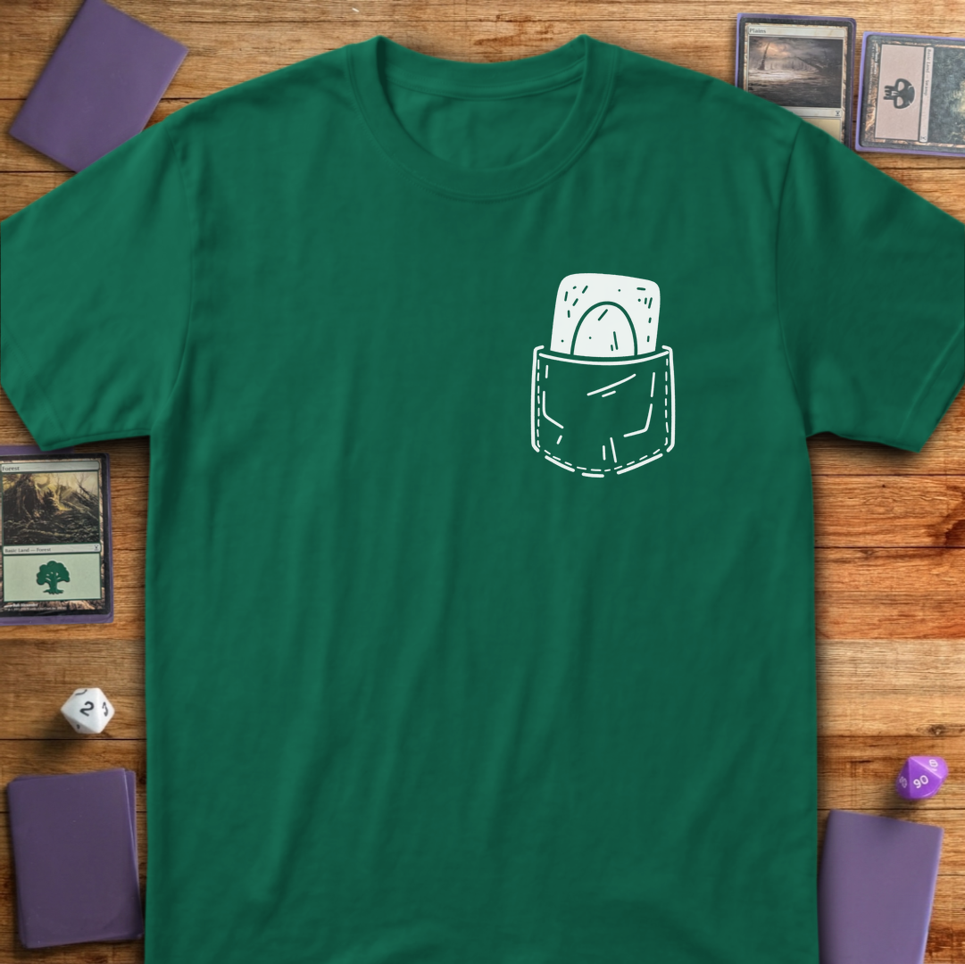 I Keep That Thang on Me - Card Back Print - Kelly Green