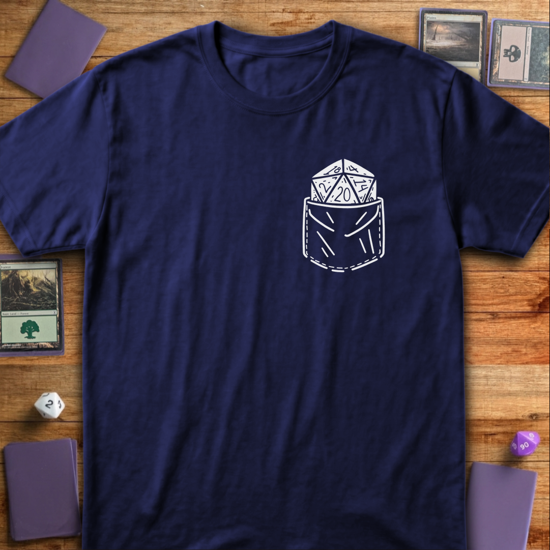 I Keep That Thang on Me - D20 Back Print - Navy