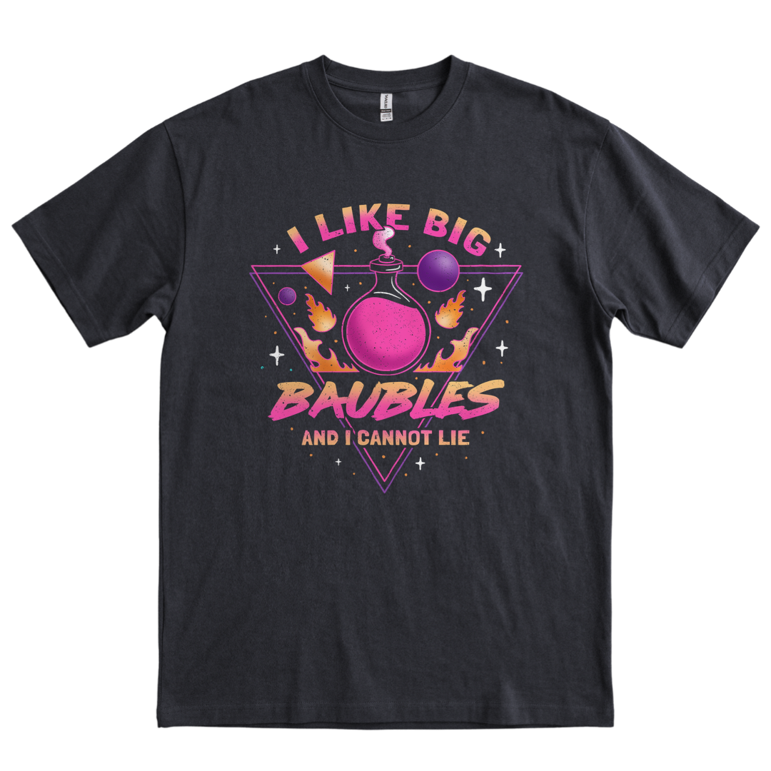I Like Big Baubles - Black