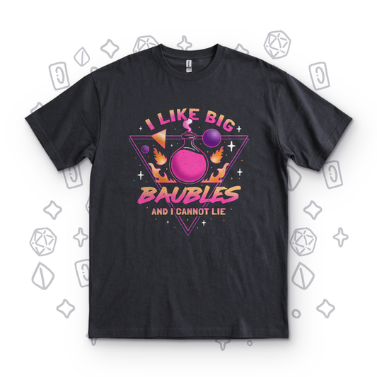 I Like Big Baubles - Black