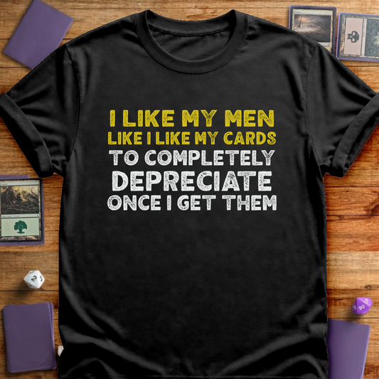 I Like My Men - Black