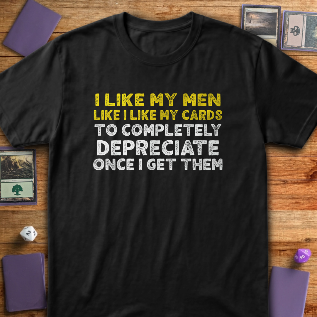 I Like My Men - Black