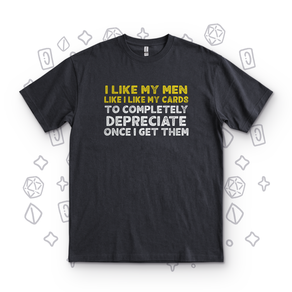 I Like My Men - Black