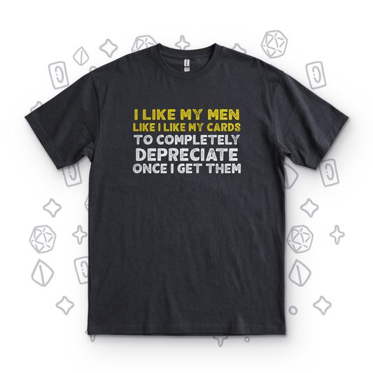 I Like My Men - Black