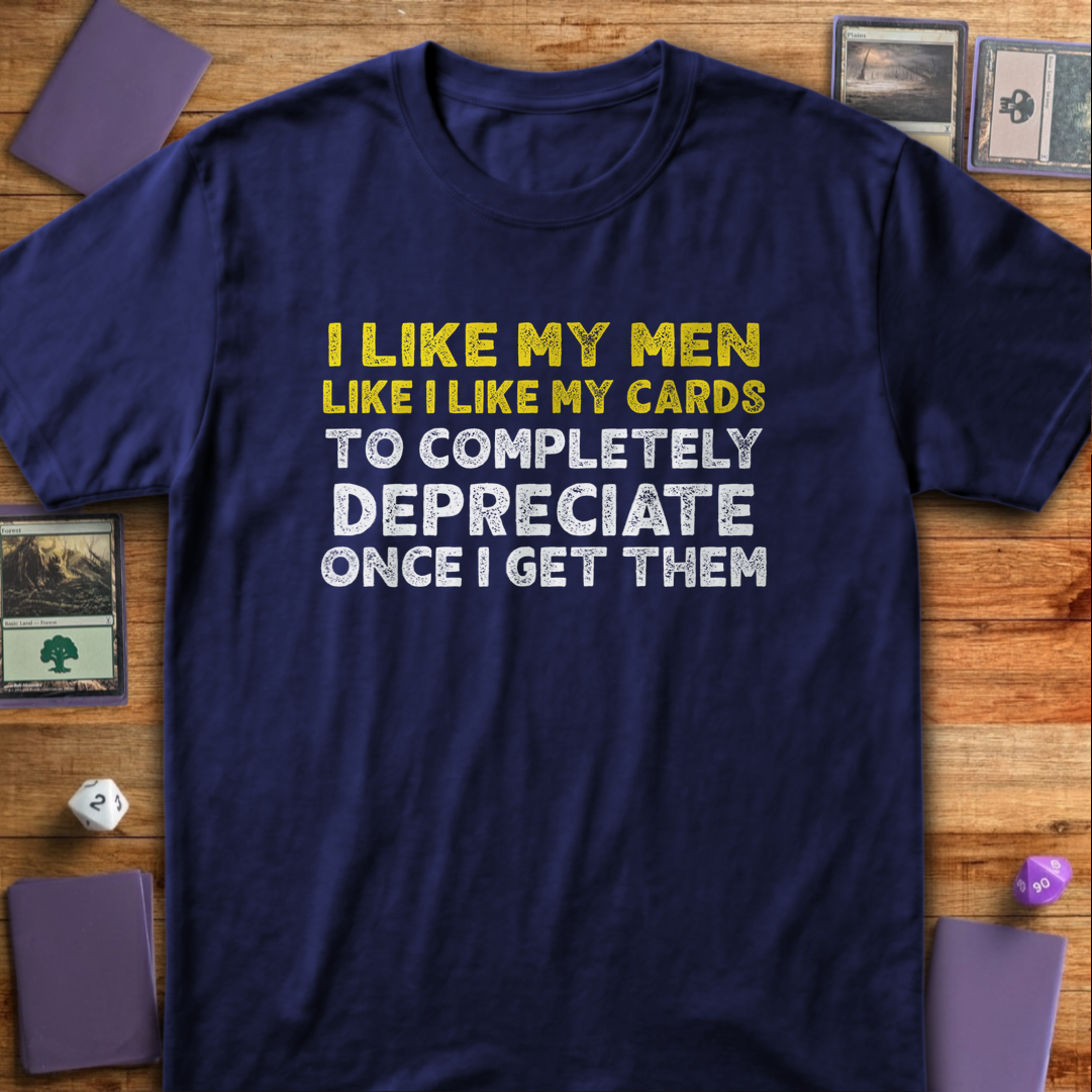 I Like My Men - Navy