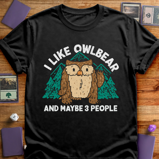 I Like Owlbear - Black