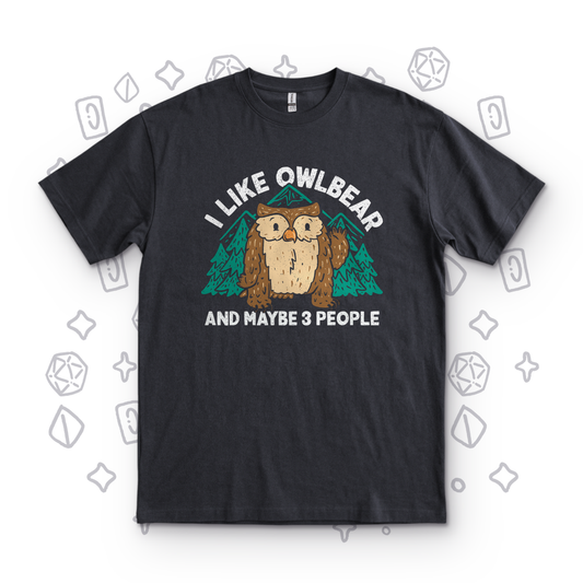 I Like Owlbear - Black