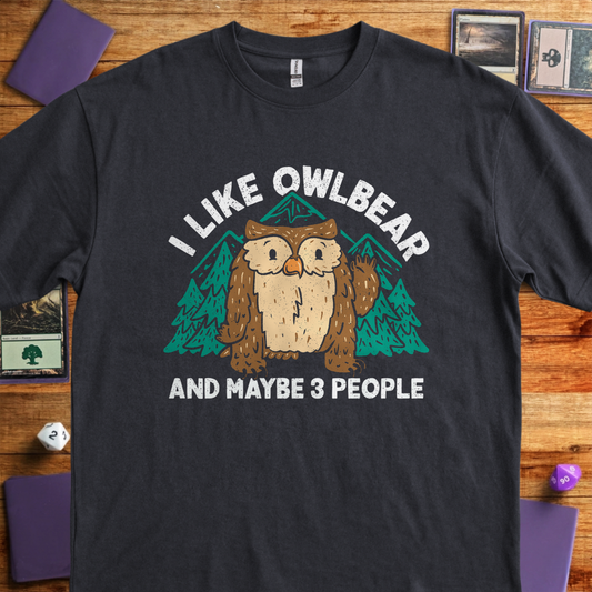 I Like Owlbear - Black