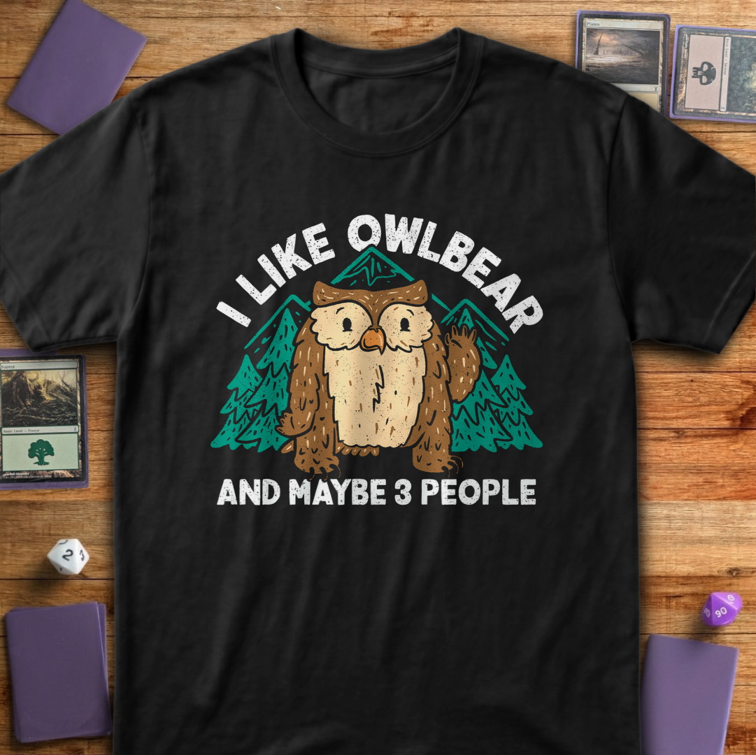 I Like Owlbear - Black