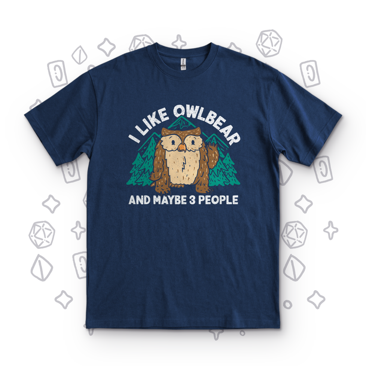 I Like Owlbear - Navy