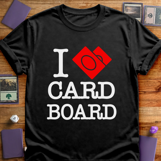 I Love Cardboard - Black