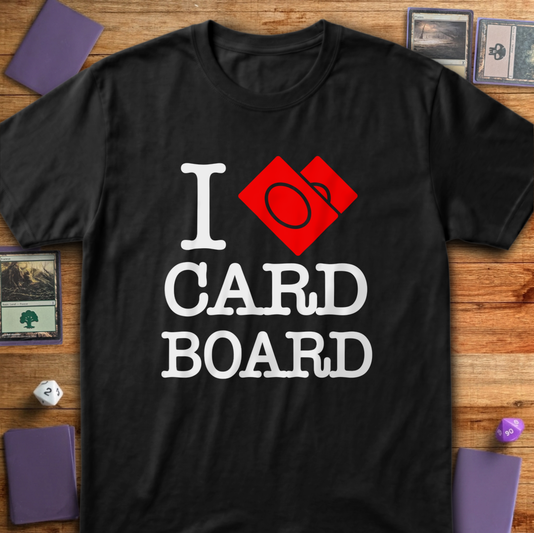 I Love Cardboard - Black