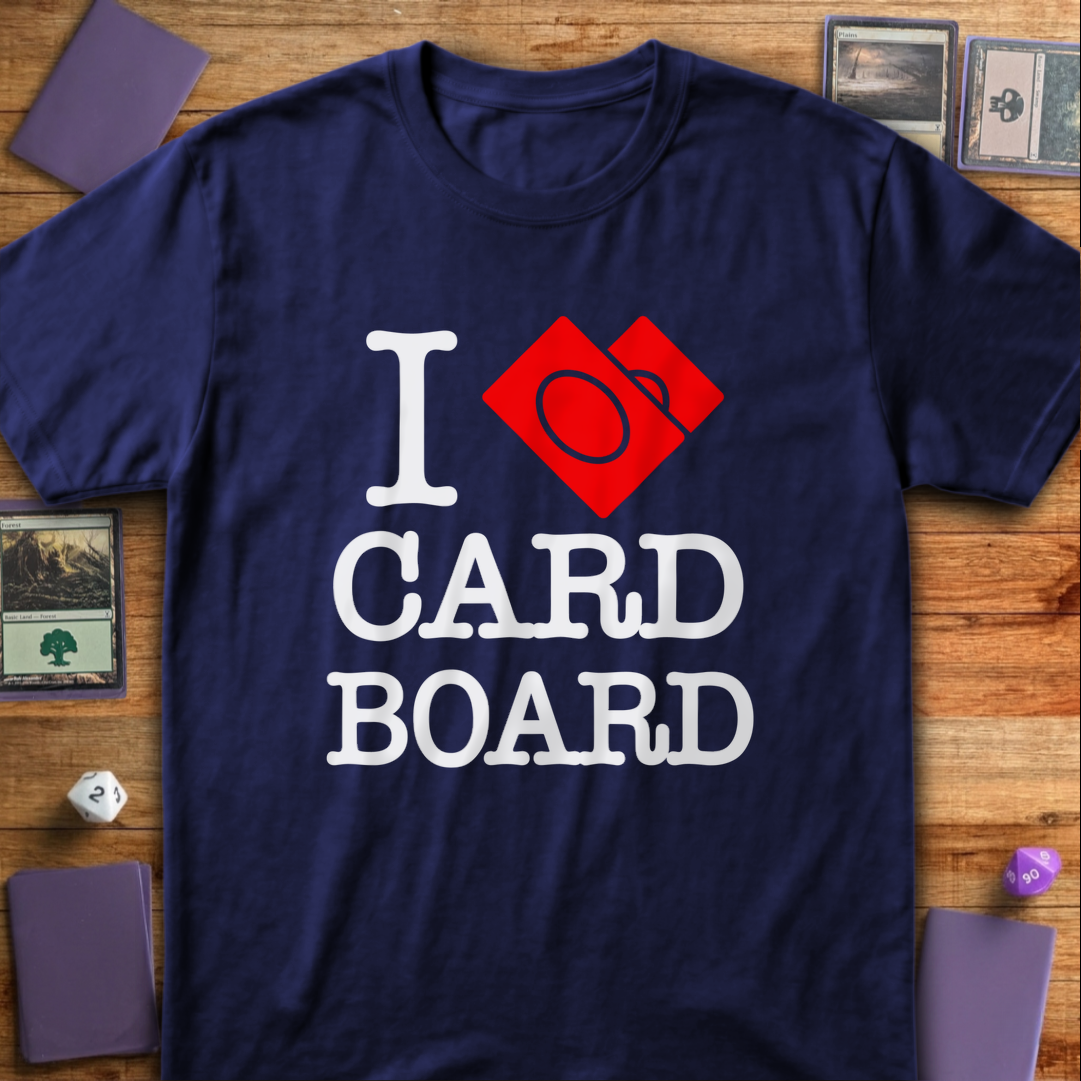 I Love Cardboard - Navy