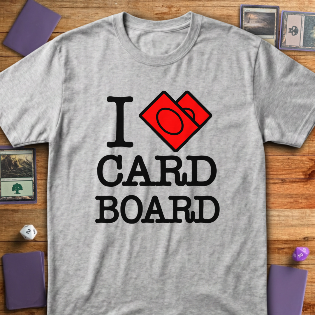 I Love Cardboard - Sport Grey