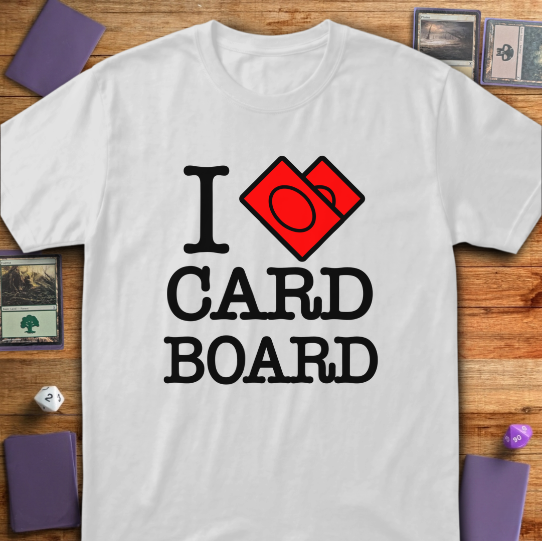 I Love Cardboard - White