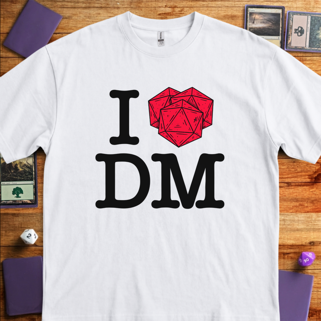 I Love DM - White