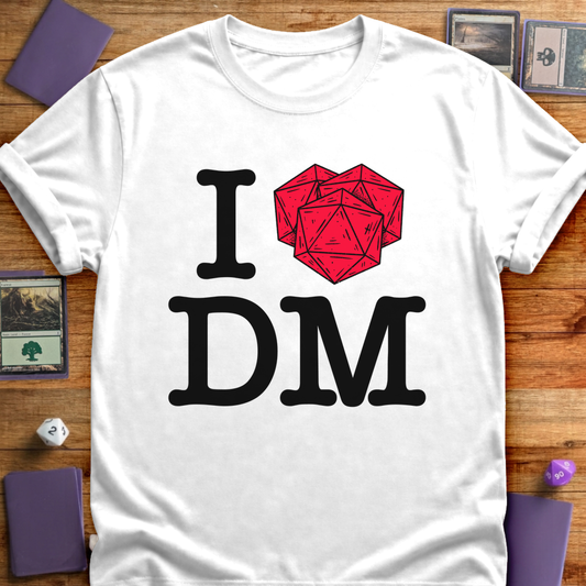 I Love DM - White