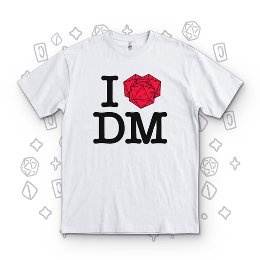 I Love DM - White