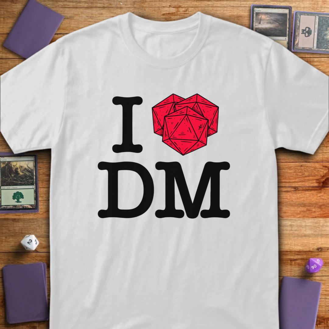 I Love DM - White