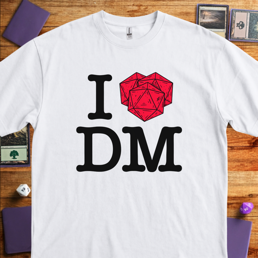 I Love DM - White
