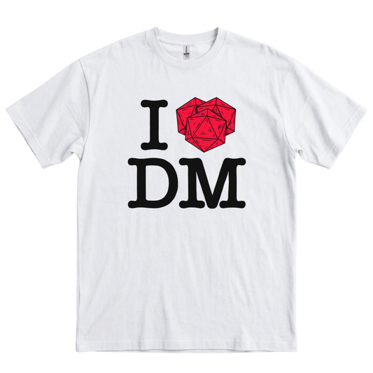I Love DM - White