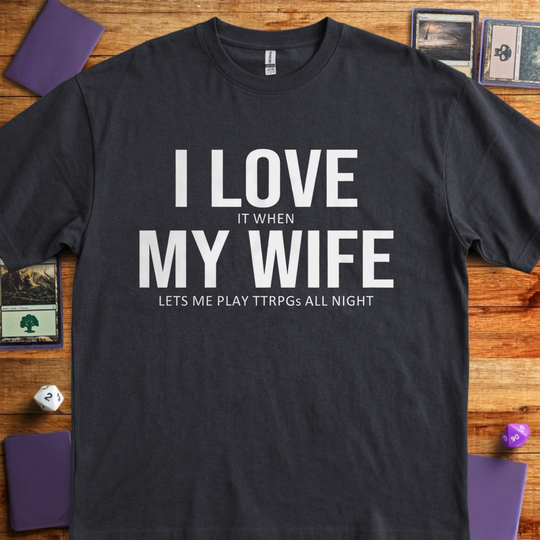 I Love My Wife - Black