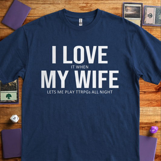 I Love My Wife - Navy