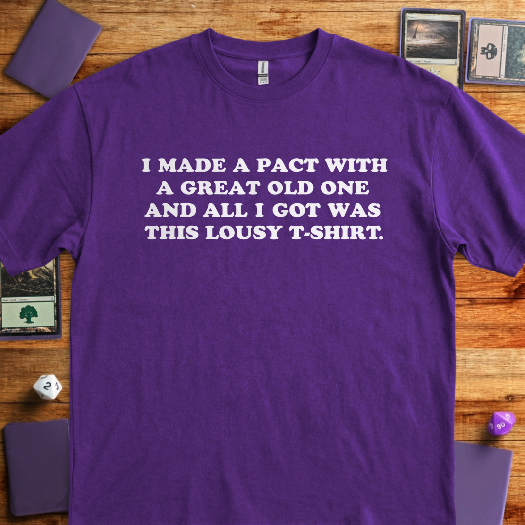 I Made a Pact - Purple