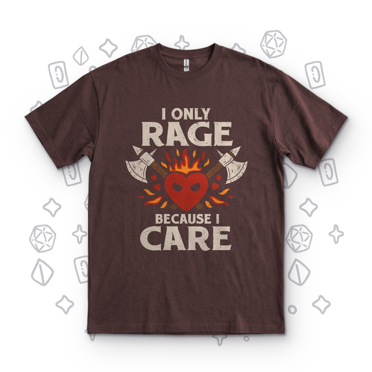 I Only Rage Because I Care - Dark Chocolate