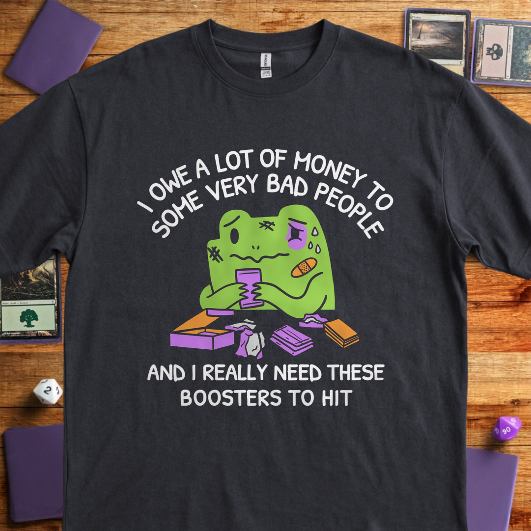 I Owe a Lot of Money - Black
