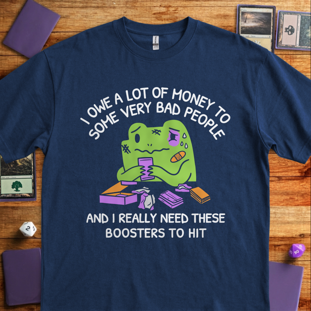 I Owe a Lot of Money - Navy