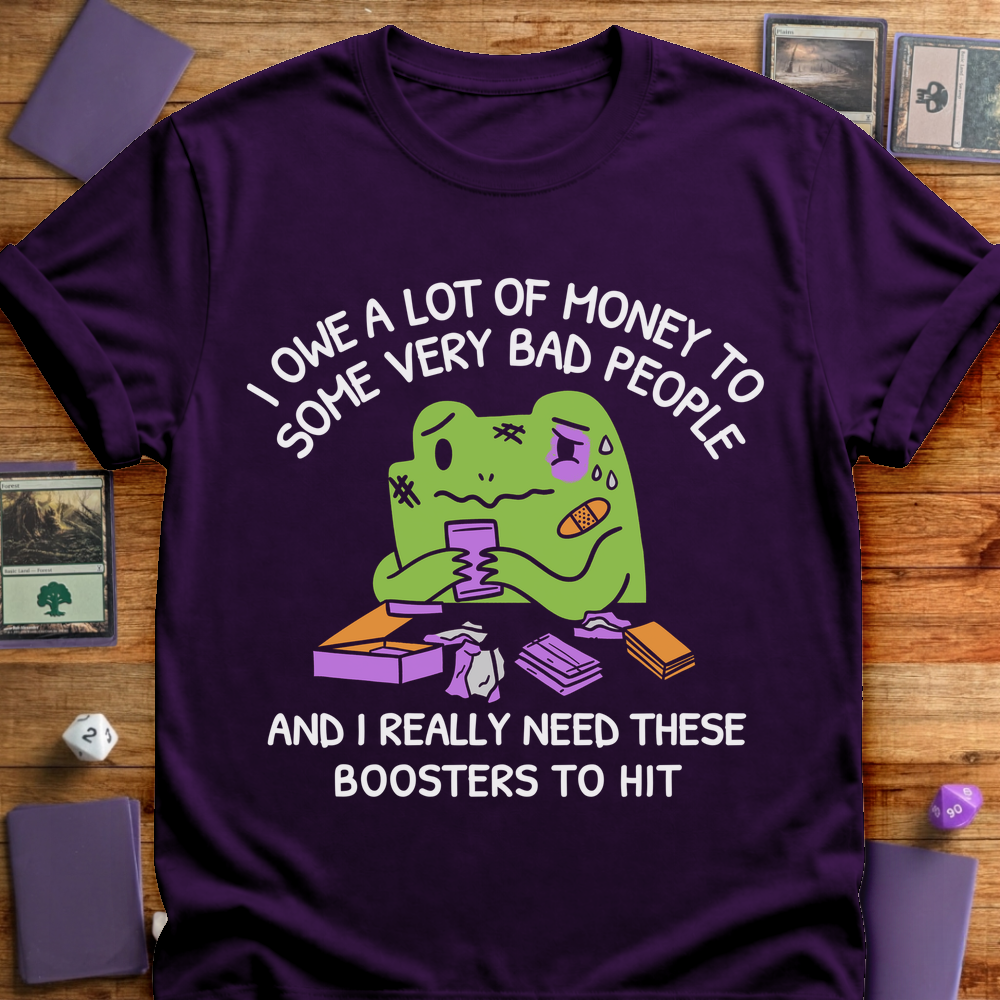 I Owe a Lot of Money - Purple