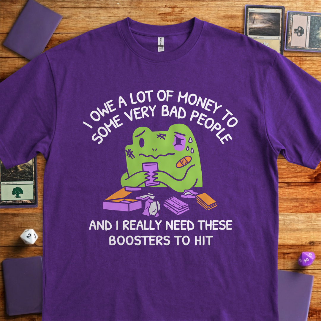 I Owe a Lot of Money - Purple