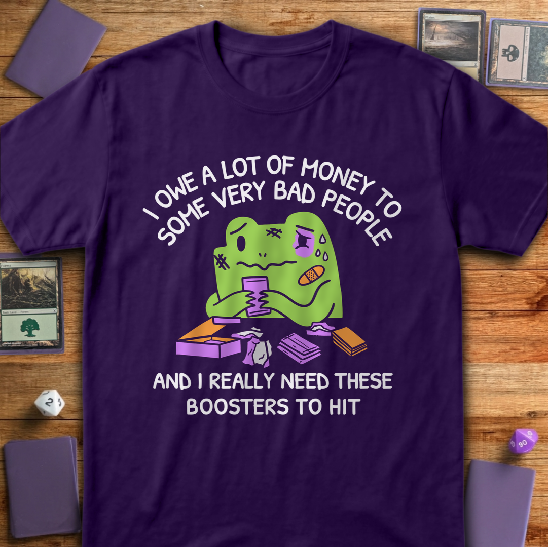 I Owe a Lot of Money - Purple